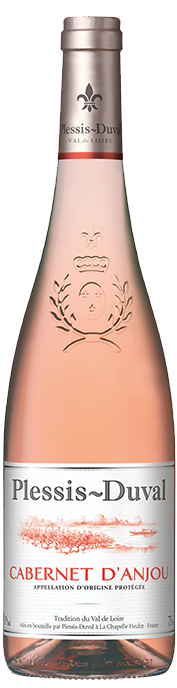 Bottle of Cabernet Anjou Plessis-Duval
